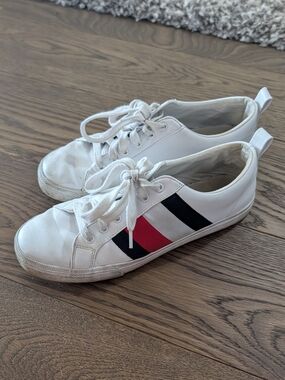 Tommy Hilfiger White Low-Top Sneakers